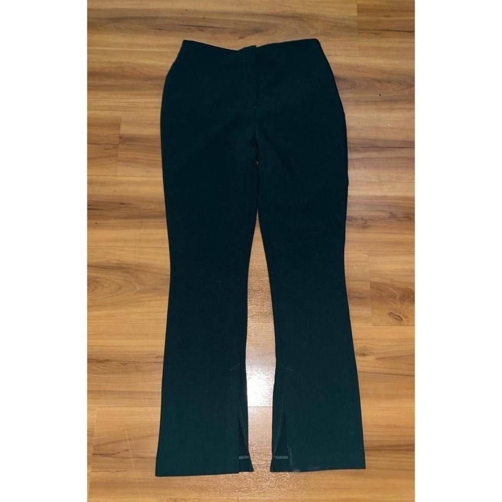 Womens Nicole Miller New York Split Hem Business Casual Boot Cut Pants‎